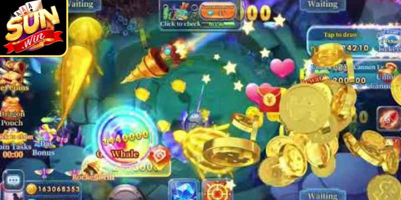Bắn cá Fishing 2 thiết lập các cấp độ phòng chơi khác nhau